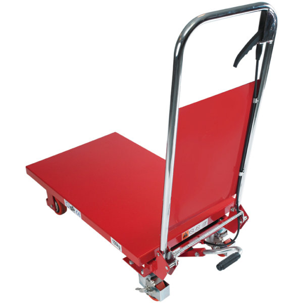 Mobilt lyftbord med fotpump, 150 kg