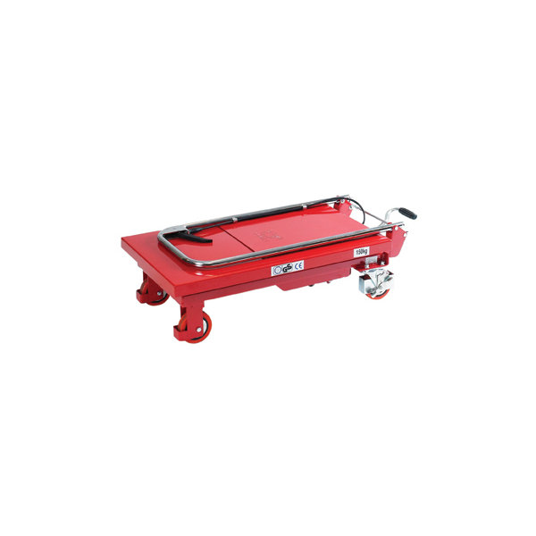 Mobilt lyftbord med fotpump, 150 kg