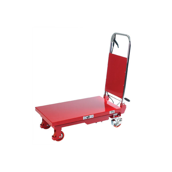 Mobilt lyftbord med fotpump, 150 kg