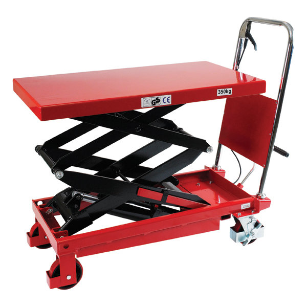 Mobilt lyftbord för höga lyft, 350 kg