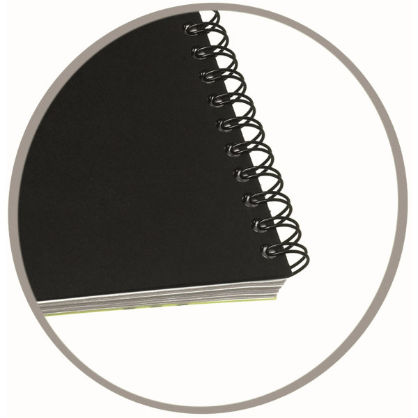 Bantex Strong-Line kollegieblok A4, linjeret, lime