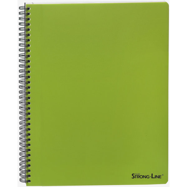 Bantex Strong-Line kollegieblok A4, linjeret, lime