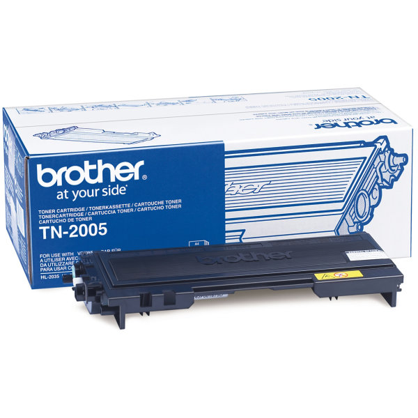 Brother TN2005 lasertoner, svart, 1500 sidor