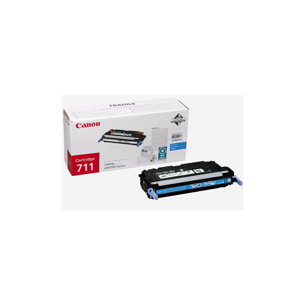 Canon nr.711C/1659B002AA lasertoner, blå, 6000 s