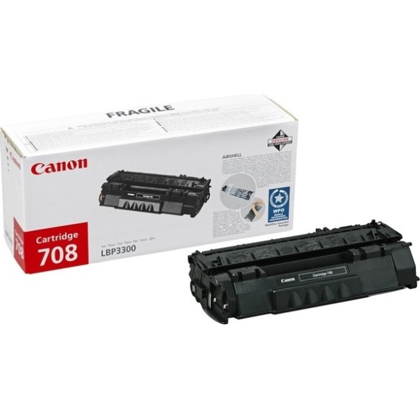 Lasertoner Canon no.708/0266B002AA Svart 2500s