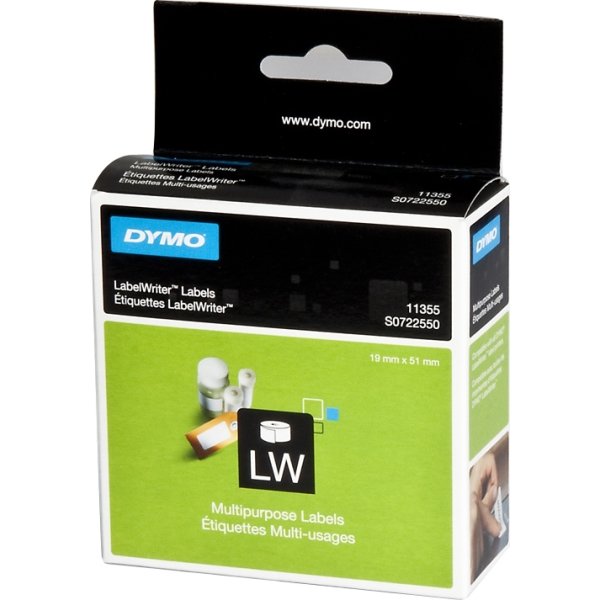 Dymo LW universal-etiket 19x51 mm
