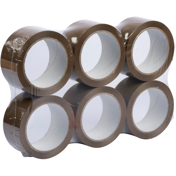 Lomax Packtejp 50 mm, low noise, brun