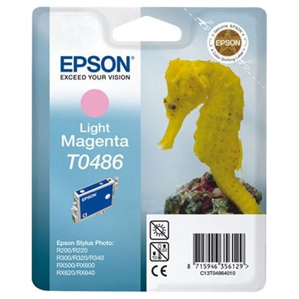 Bläckpatron Epson T048/C13T04864010 Rosa 436 sidor