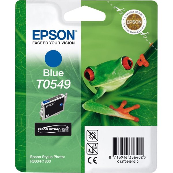 Epson nr T0549/C13T05494010 bläckpatron, mörkblå