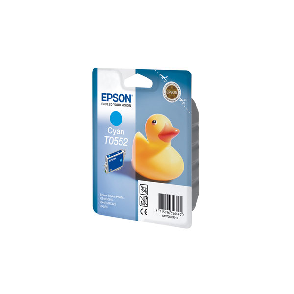 Epson nr T055/C13T05524010 bläckpatron, cyan 290 s