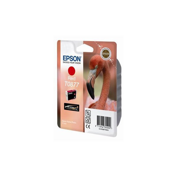 Epson nr T0877/C13T08774010 bläckpatron, röd, 150