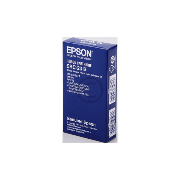 Epson ERC-23 farvebånd, sort