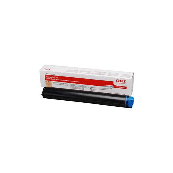 OKI 43640302 lasertoner, sort, 2000s