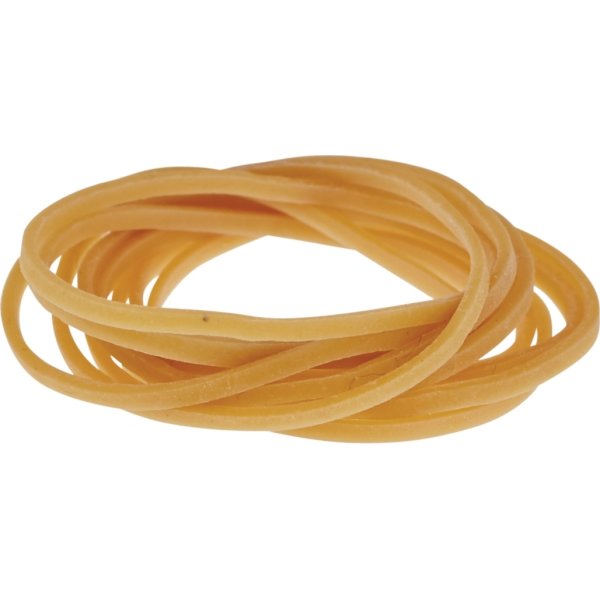 Gummiband nr 16, 1 kg, 60 mm, brun