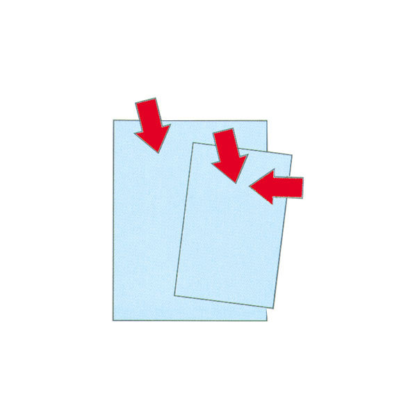 Budget mapp A4, 0,085 mm, 100 st.
