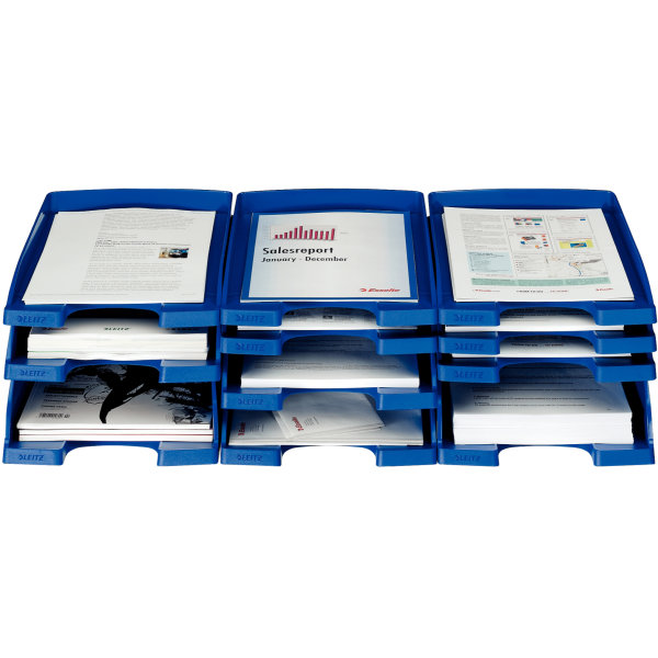 Leitz Plus Jumbo brevkorg, röd