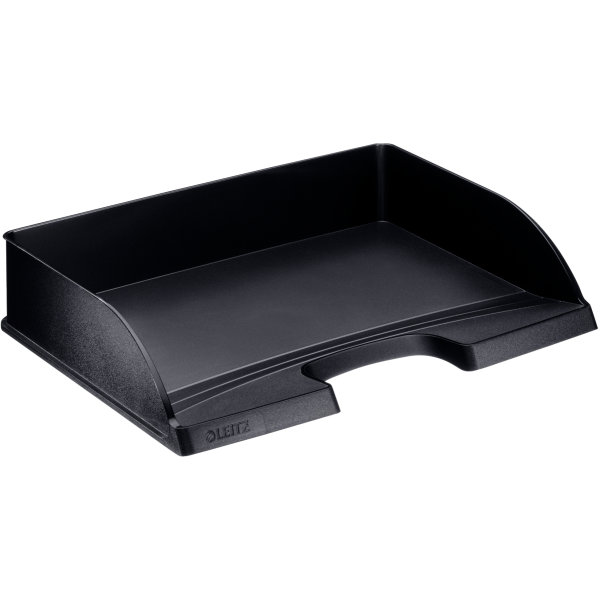 Leitz Plus Standard brevkorg, tvärformat, svart