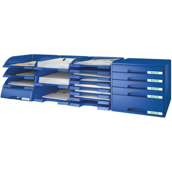 Leitz Plus Jumbo brevkorg, grå