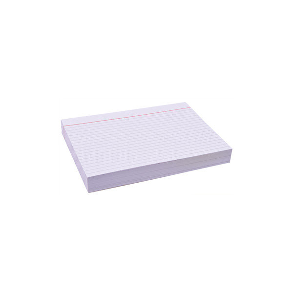 Indexkort A5 148x210 mm, registerkort, linjerat, 1