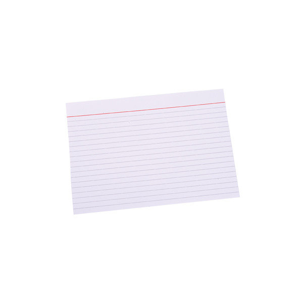 Indexkort A5 148x210 mm, registerkort, linjerat, 1