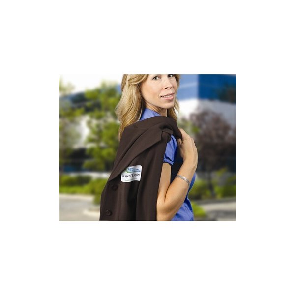 Avery L4785-20 namnetiketter, 80x50 mm, textil