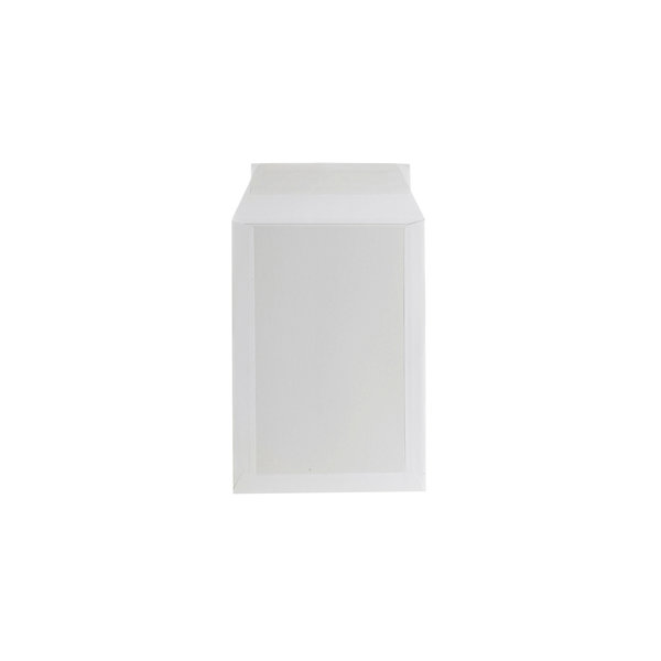 Bong kuvert med pappbaksida, A4, 229x324 mm, vit