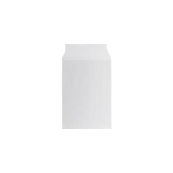 Bong kuvert med pappbaksida, A4, 229x324 mm, vit