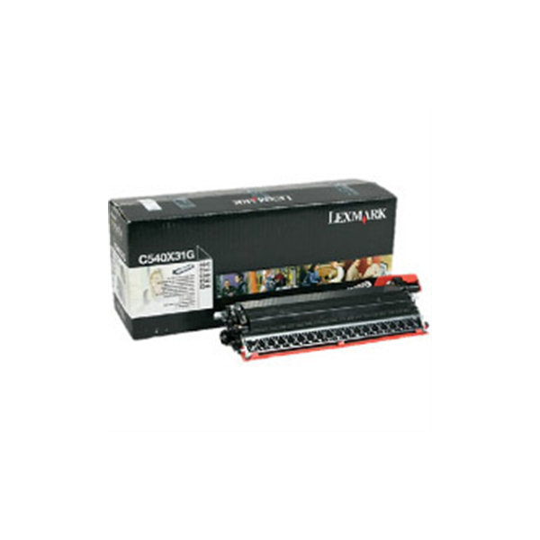 Lexmark 0C540X31G lasertoner, svart, 30000s