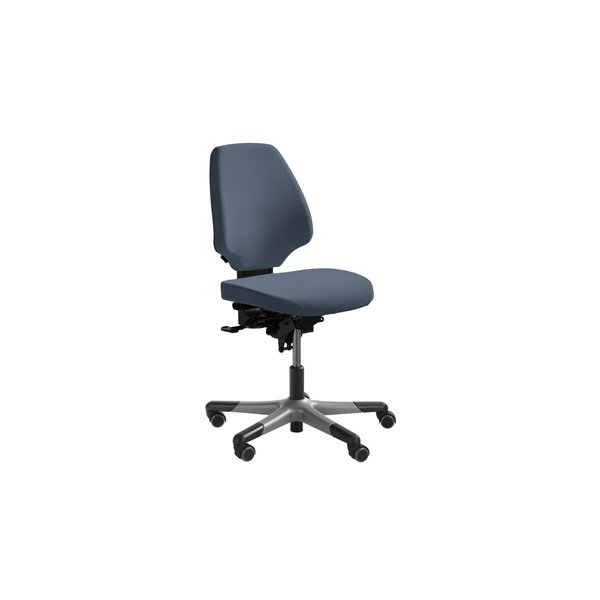 RH Activ 222 kontorstol høj ryg, bredt sæde grå