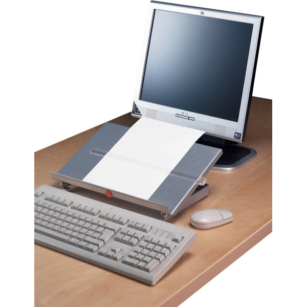 Twinco koncepthållare 7700 twin base 2, silver.