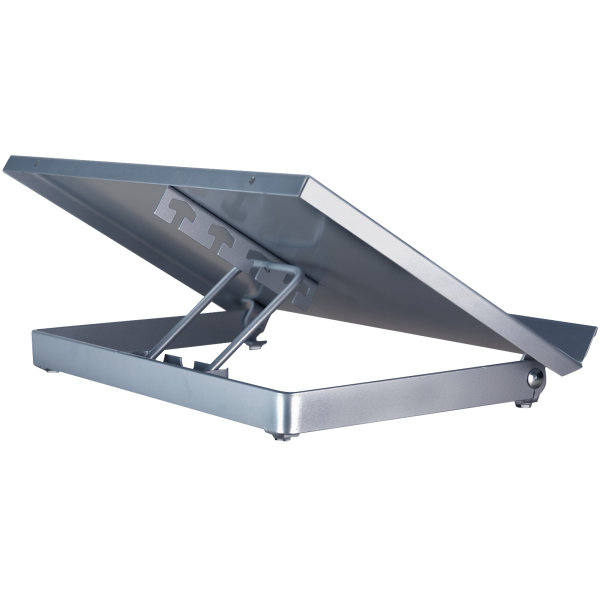 Twinco koncepthållare 7700 twin base 2, silver.
