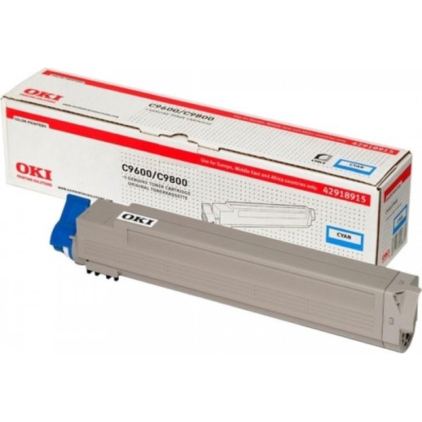OKI 42918915 lasertoner, blå, 15000s