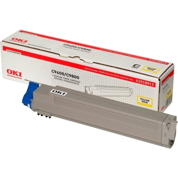 Lasertoner OKI 42918913 Gul 15000 sidor