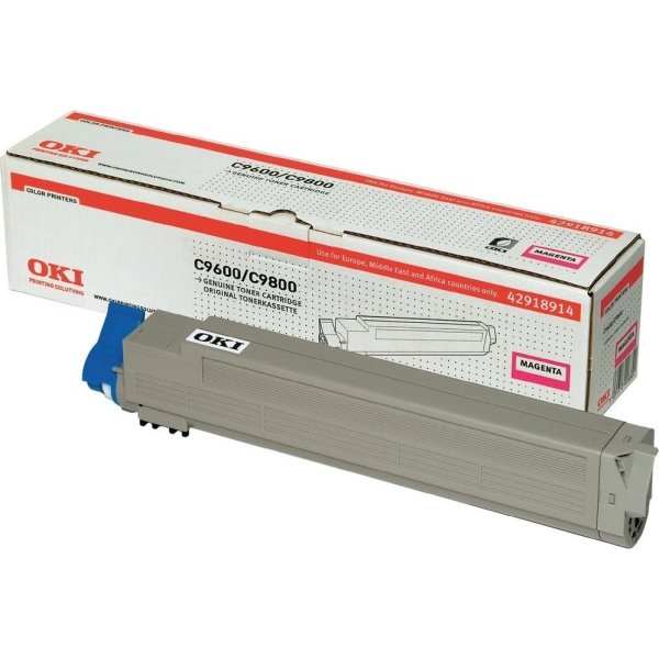 Lasertoner OKI 42918914 Röd 15 000 sidor