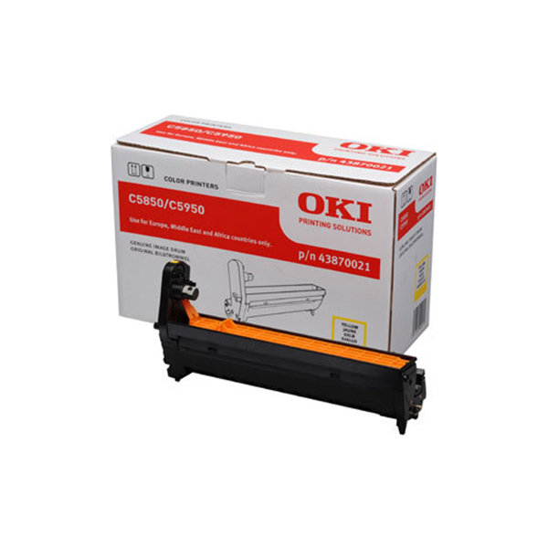 Lasertrumma OKI 43870021 Gul 20 000 sidor