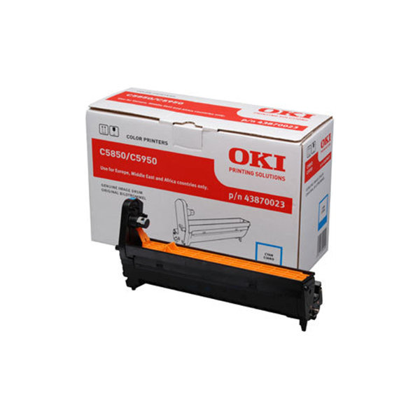 Lasertrumma OKI 43870023 Blå 20 000 sidor