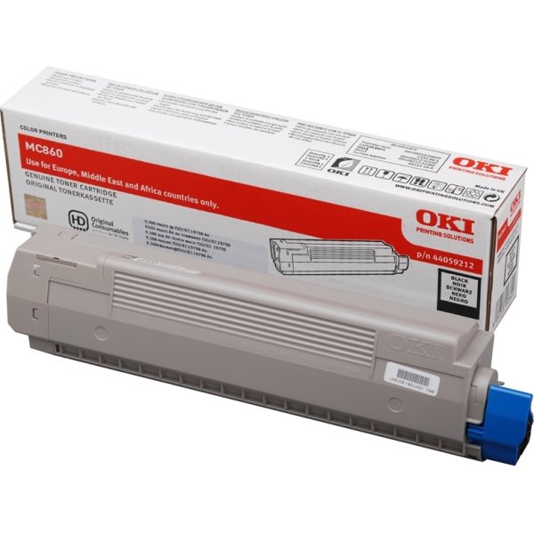 Lasertoner OKI 44059212 Svart 9500 sidor