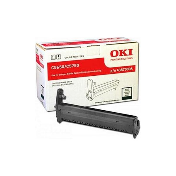 Lasertrumma OKI 43870008 Svart 20 000 sidor