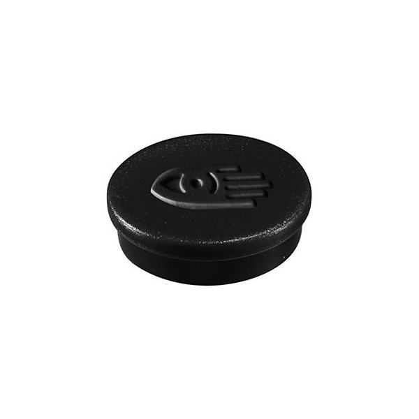 Legamaster magneter 20 mm, svarta, 10 st