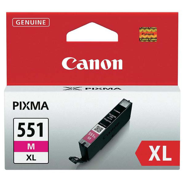Bläckpatron Canon CLI-551XL Röd 11 ml