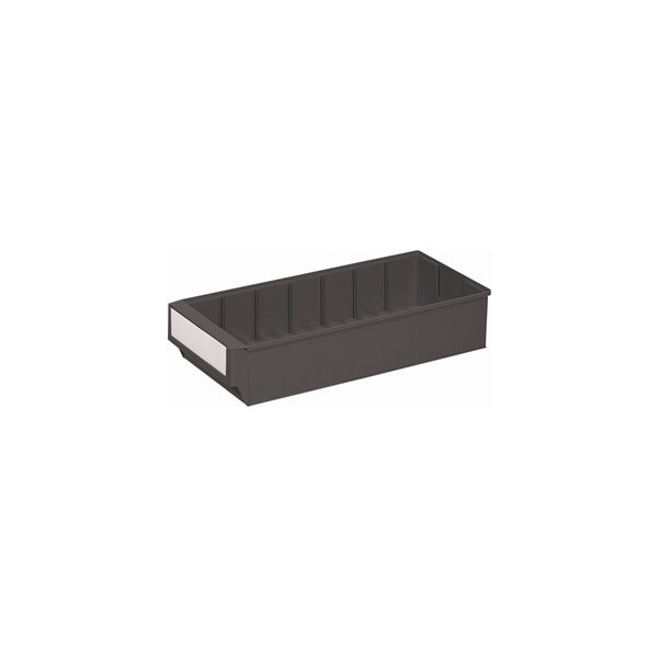 Systembox 4, (DxBxH) 400x183x81, mörkgrå