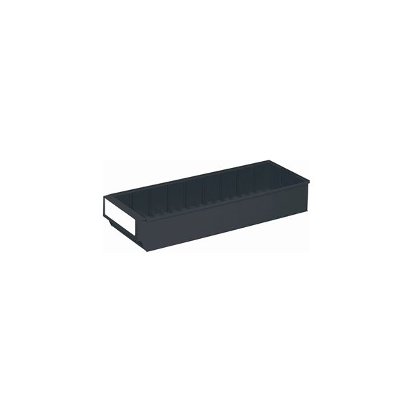 Systembox 7, (DxBxH) 500x183x81, mörkgrå