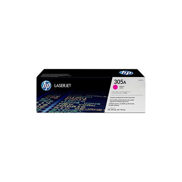 HP nr 305A/CE413A lasertoner, röd, 2600 s