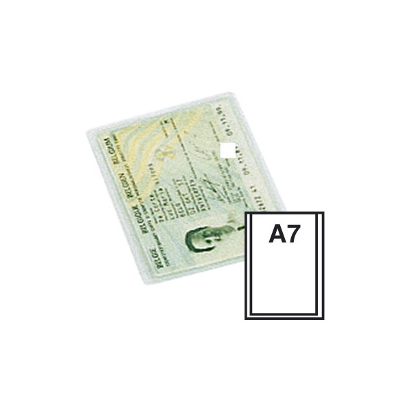 Esselte Copysafe etui A7, 0,11mm, 100stk