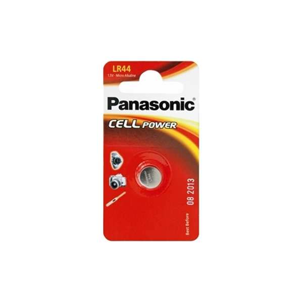 Panasonic LR44/AG13 knappcellsbatteri
