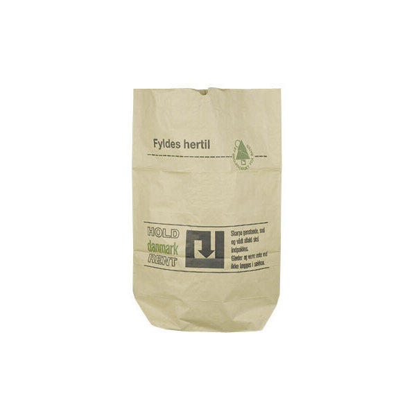 Papperssäck 110 liter, 700x1100 mm, brun