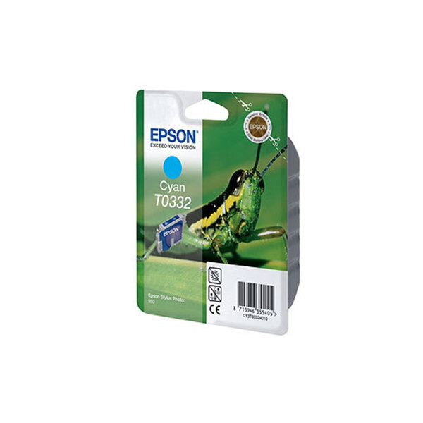 Epson nr T033/C13T03324010 bläckpatron, cyan, 450