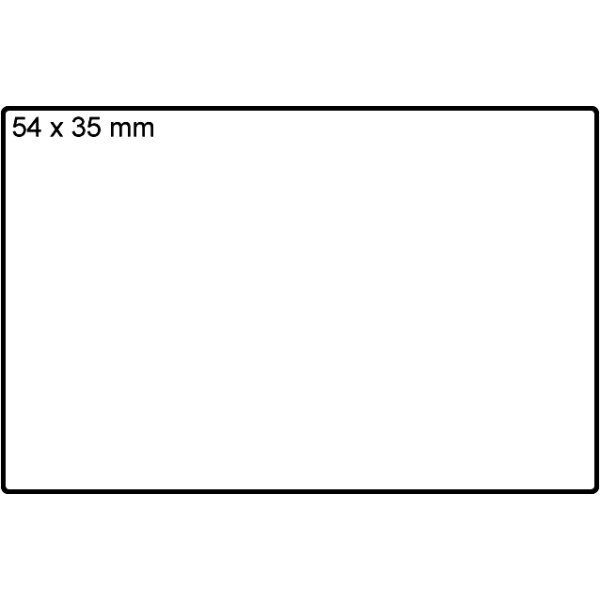 Avery 3337 etiketter för handskrift, 54x35 mm, 224