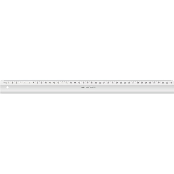 Linex linjal 1040M, plast 40 cm