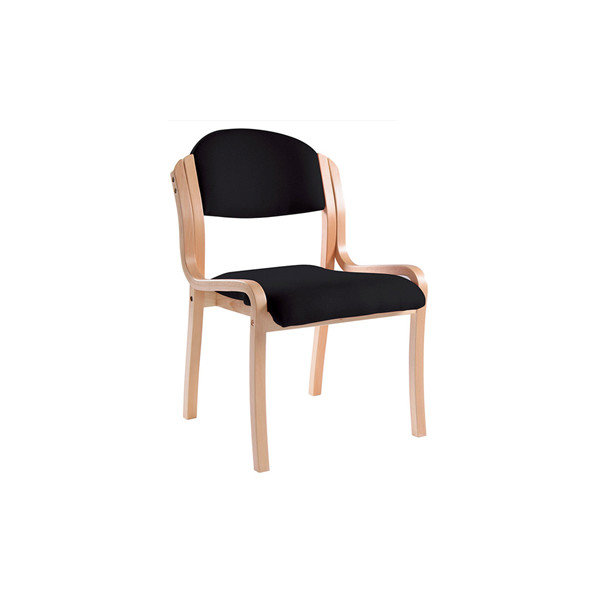 Morten konferensstol med armstöd, kolgrå